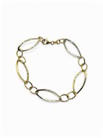Bracciale Domar Donna Bracciale oro 18k in Oro BROR-324-280